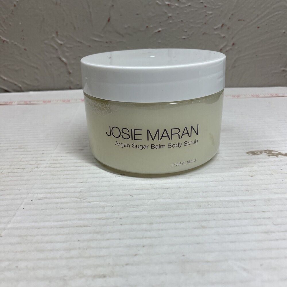 Josie Maran Argan Sugar Balm Body Scrub JUICY MANGO 18 oz. New